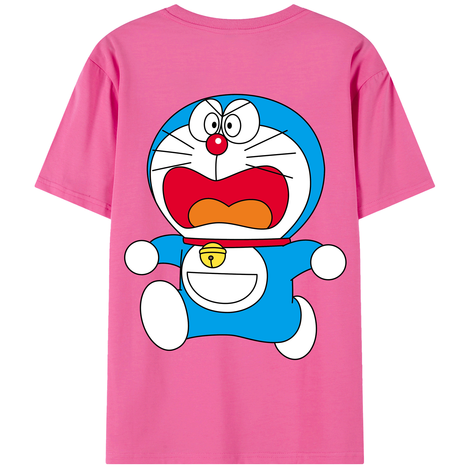 （画像用） ドラえもん Doraemon レディース半袖Tシャツ(バックプリント)